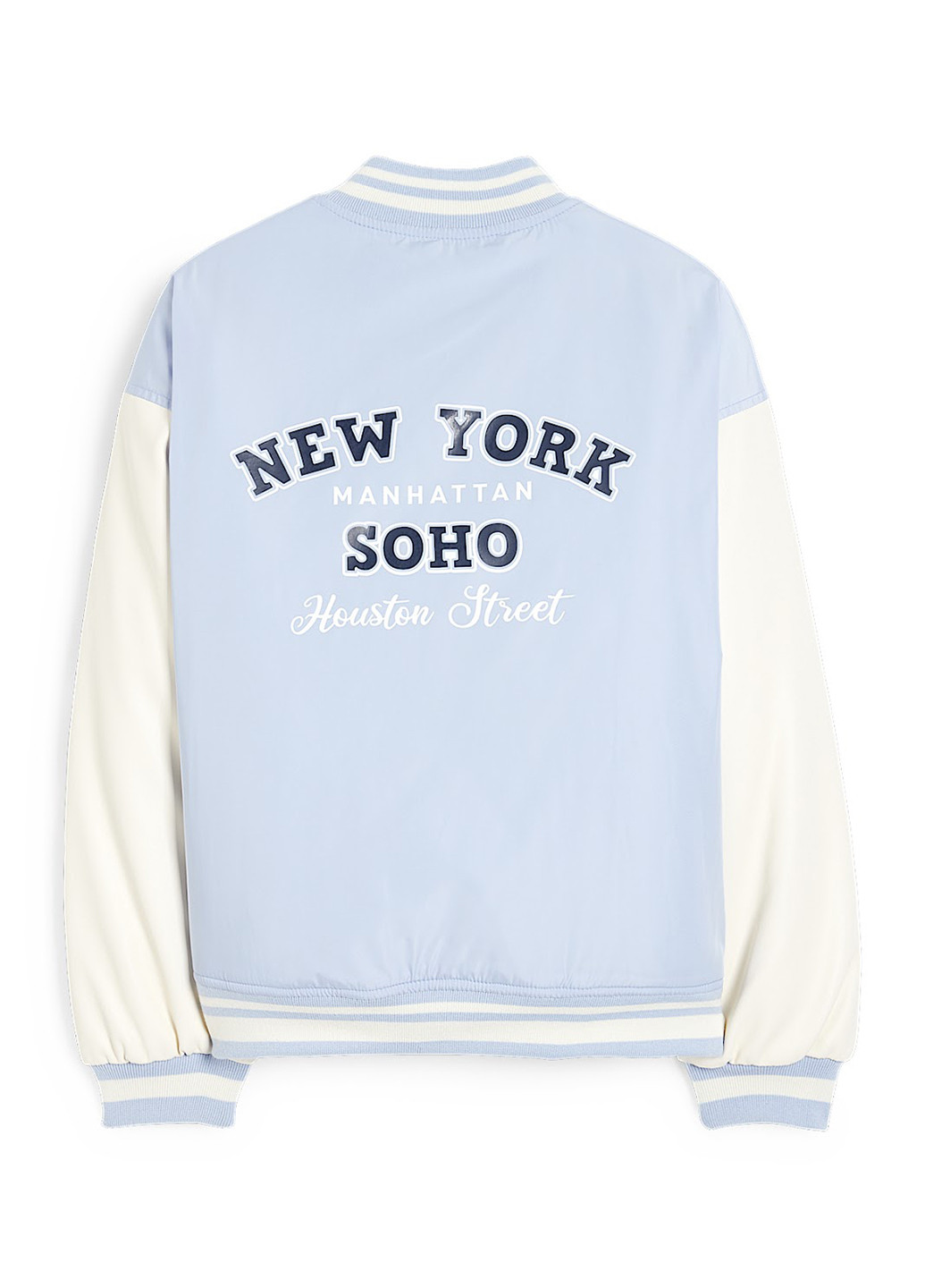 Бомбер C&A бейсбольный на кнопках (322984008)