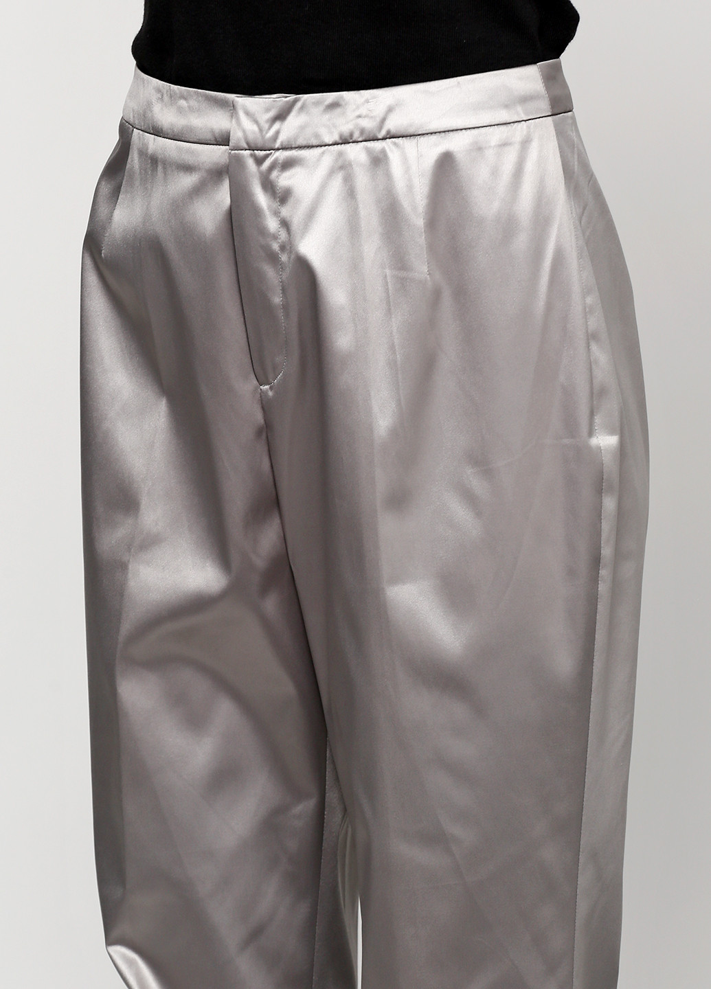 Серые кэжуал летние прямые брюки Strenesse