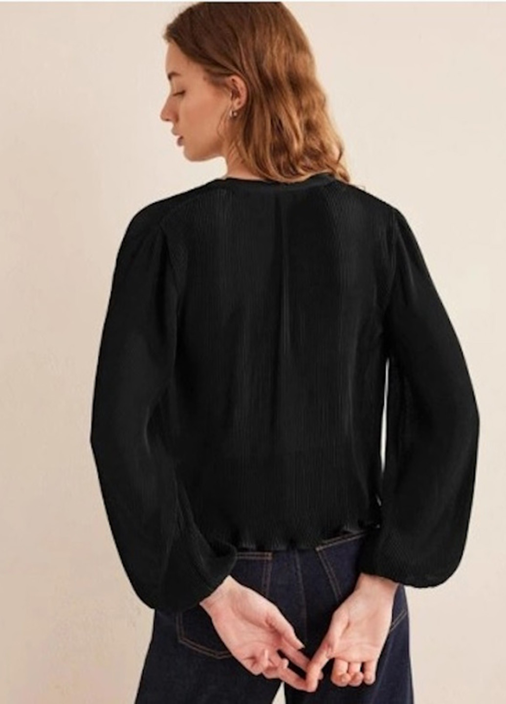 Чорна блуза Boden