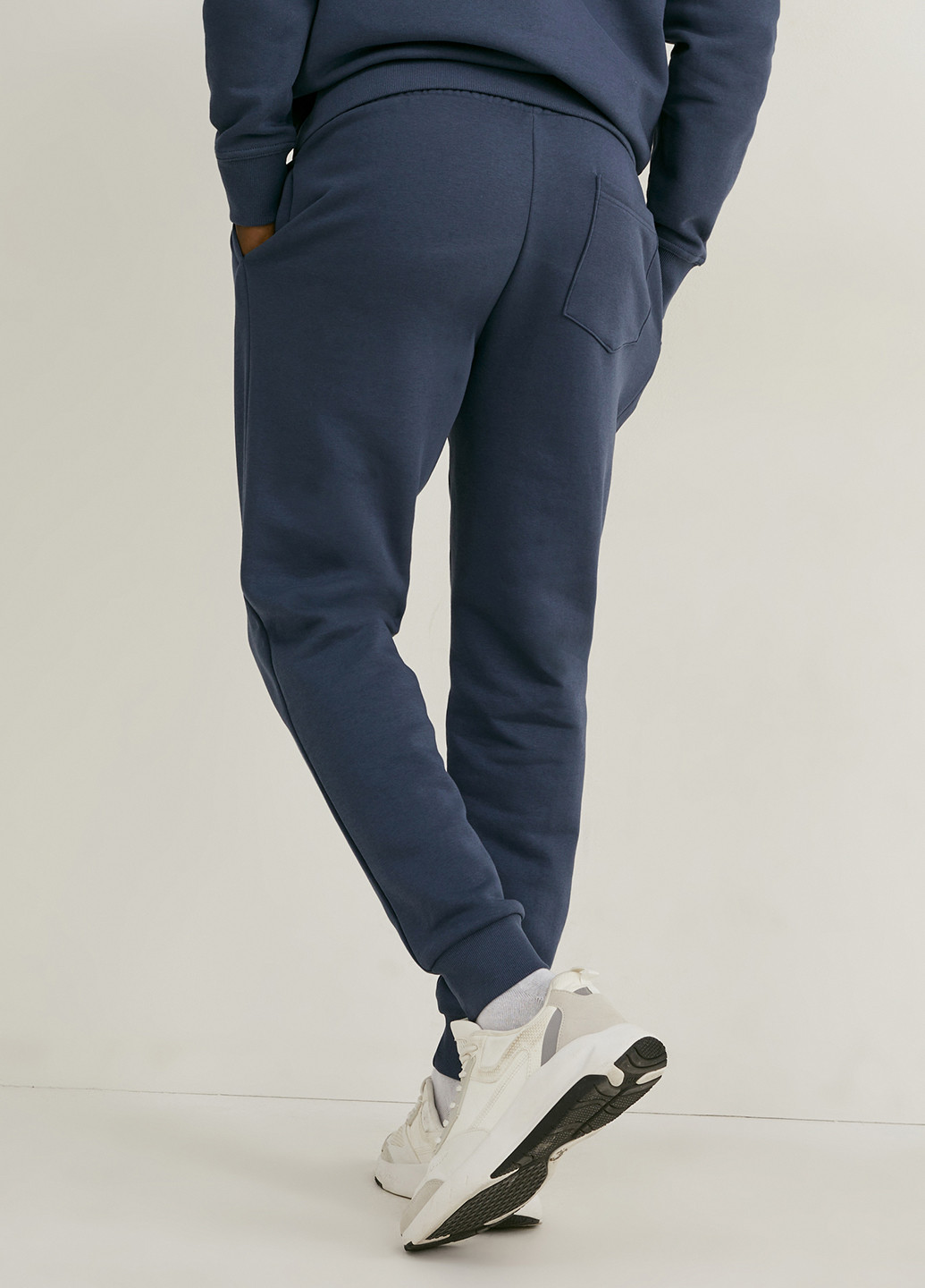 Темно-синие спортивные демисезонные джоггеры брюки C&A