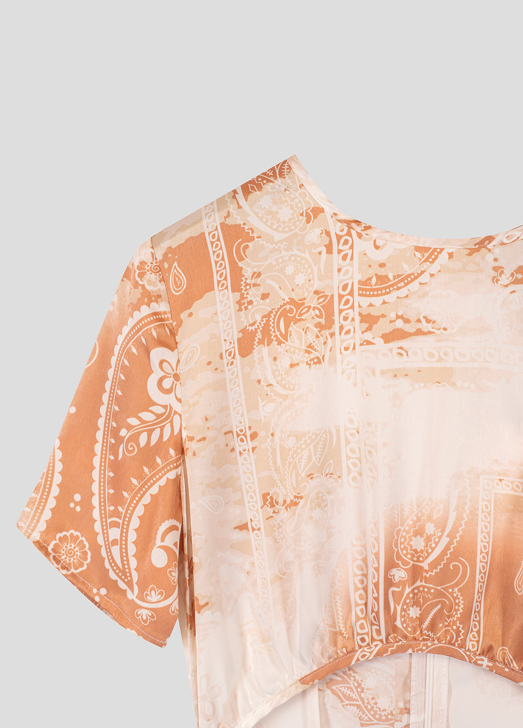 Комбинированное кэжуал платье платье-футболка Missguided тай-дай