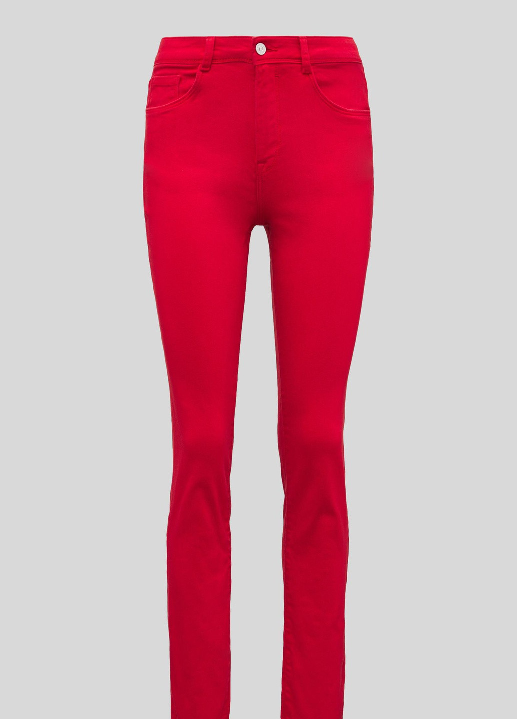 Джинси C&A однотонні червоні джинсові бавовна