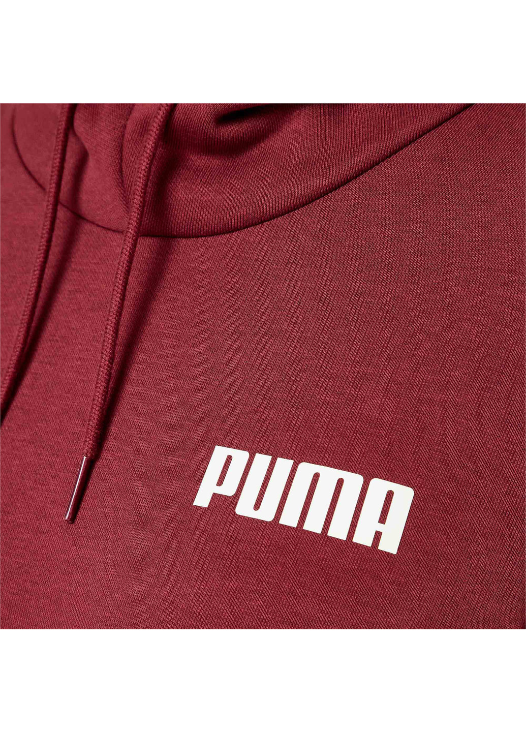 Бежевое спортивное толстовка tape hoodie fl w Puma однотонное