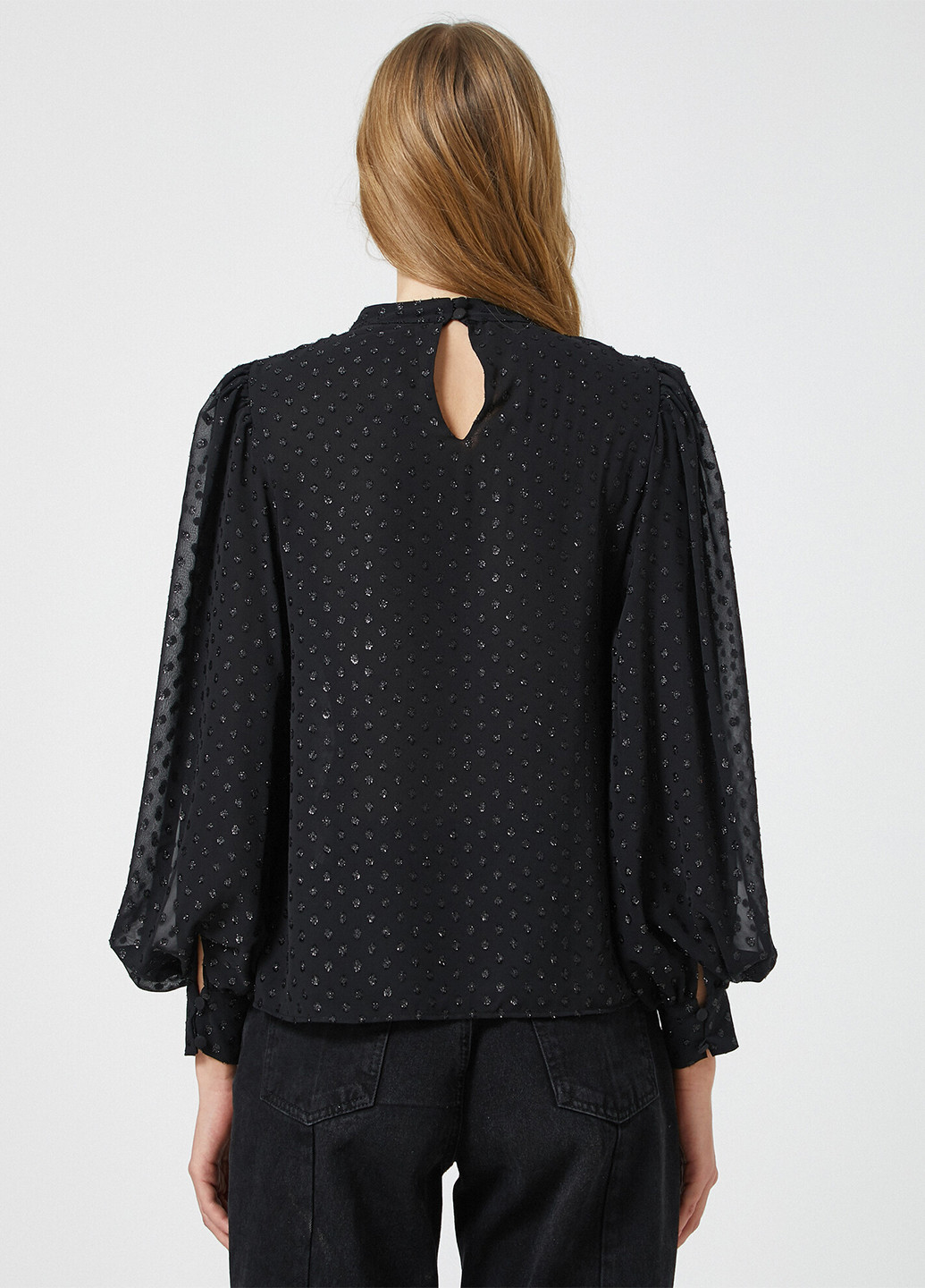 Чёрная блуза KOTON