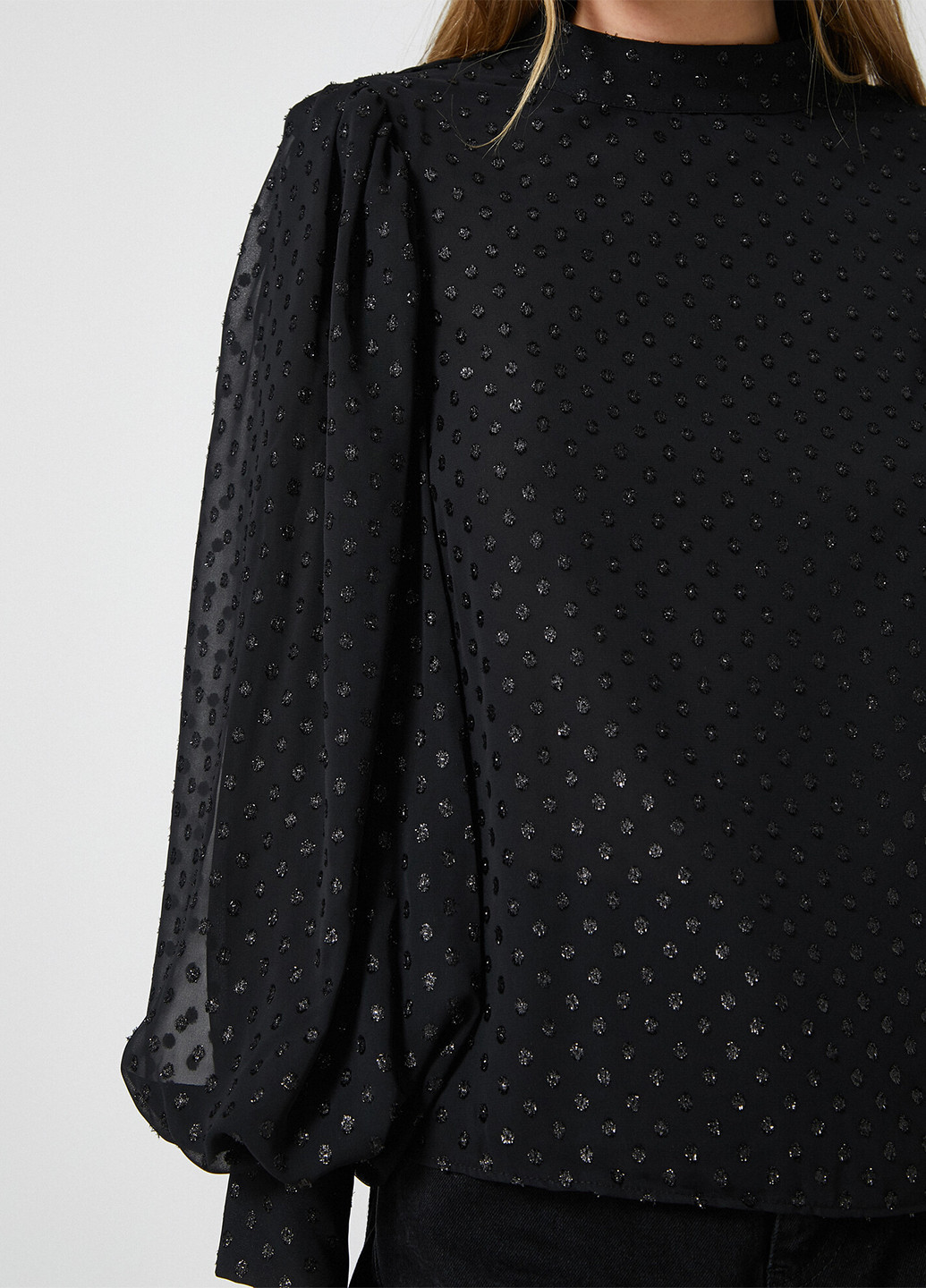 Чёрная блуза KOTON