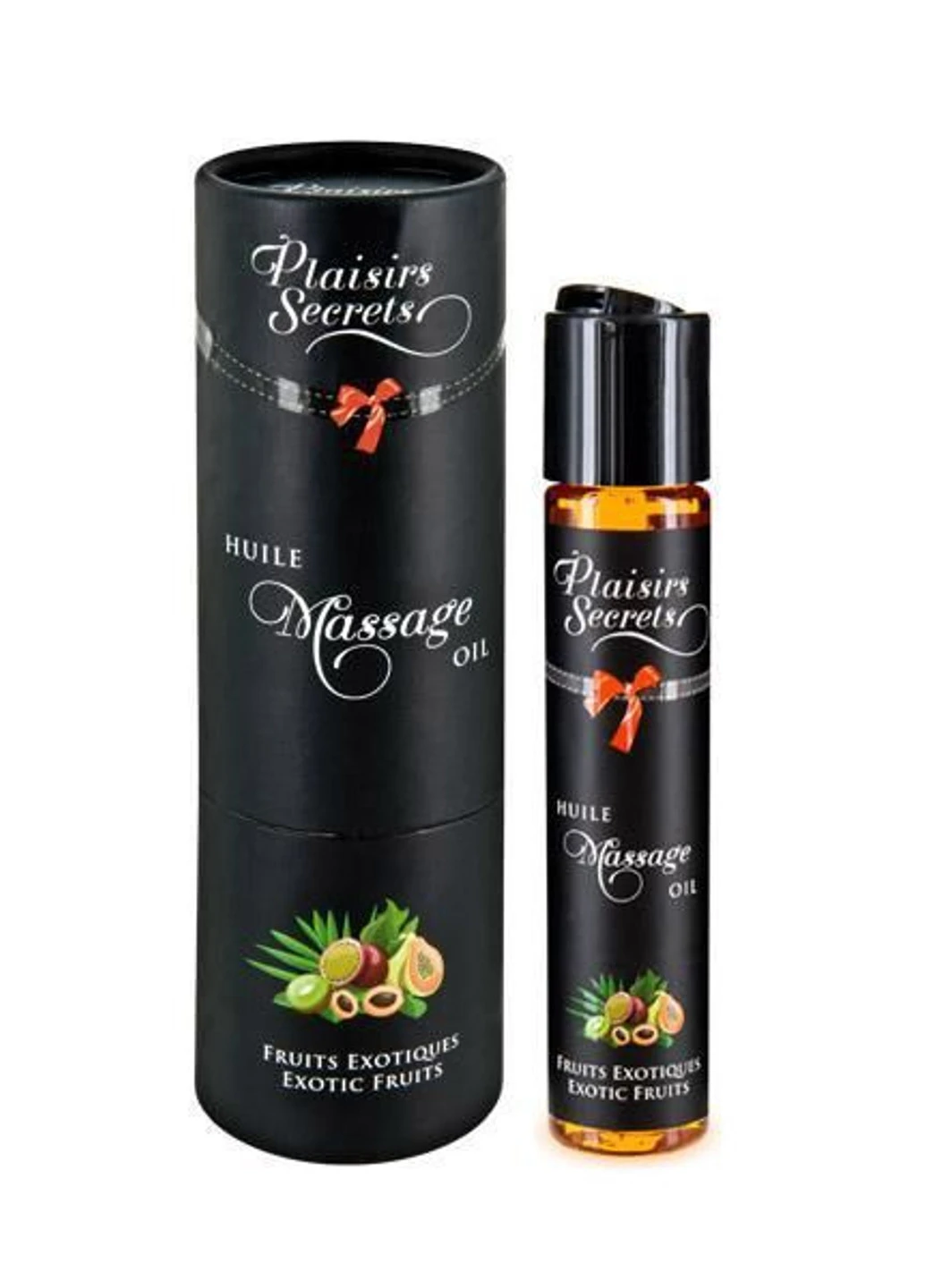 Масажне масло Exotic Fruits (59мл) Plaisirs Secrets (252156184)