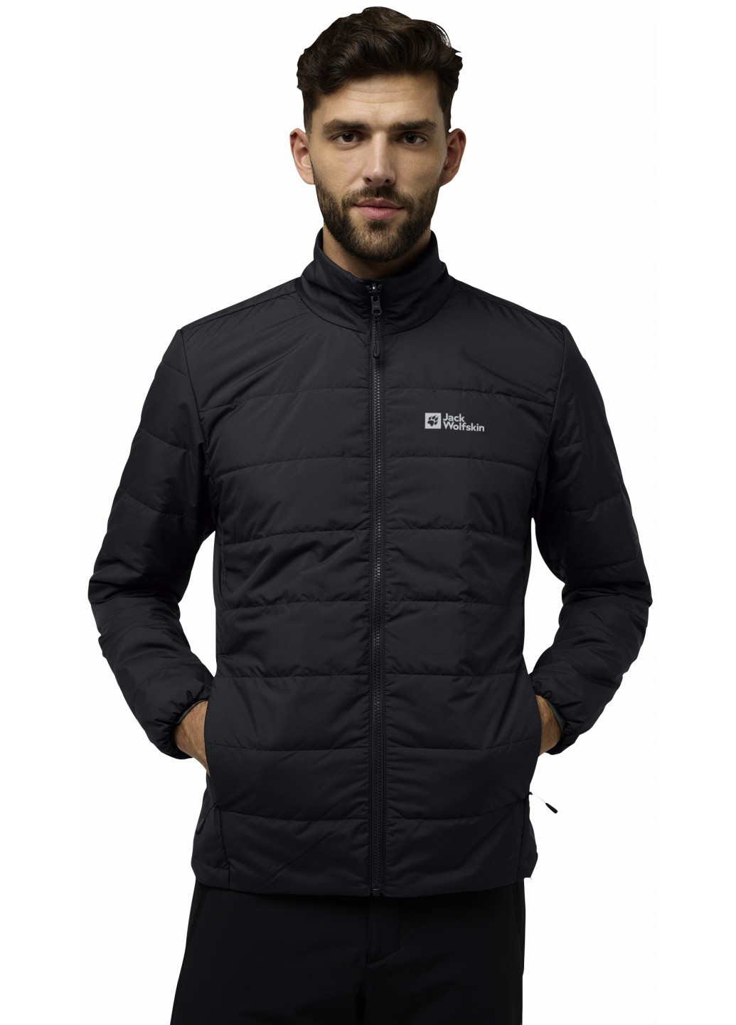 Темно-сіра демісезонна куртка Jack Wolfskin ROMBERG 3IN1 JKT M