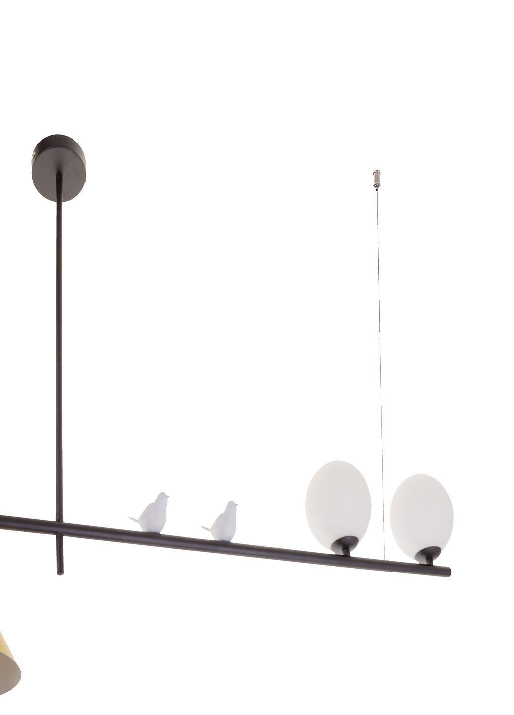 Стельова люстра BR-01 637S/1 E27 + 2 G9 BK Brille (251891758)