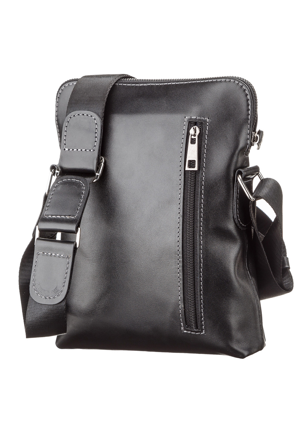 Мужская кожаная сумка 21х26х5 см Shvigel (252128737)