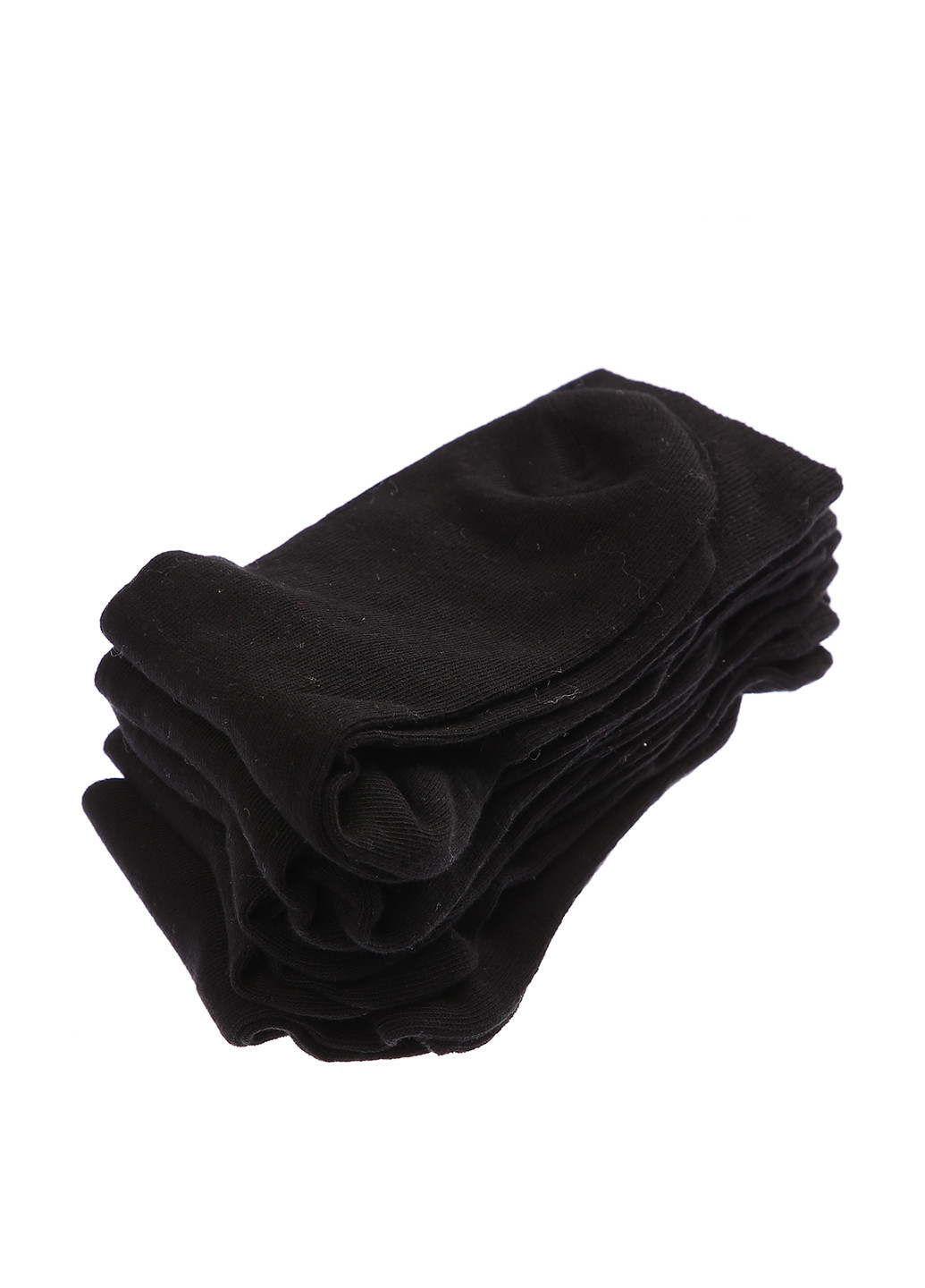 Носки (5 пар) H&M однотонные чёрные повседневные
