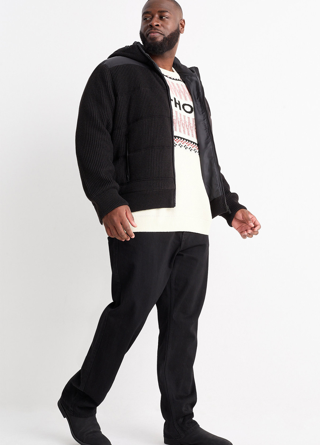 Молочний зимовий джемпер джемпер C&A