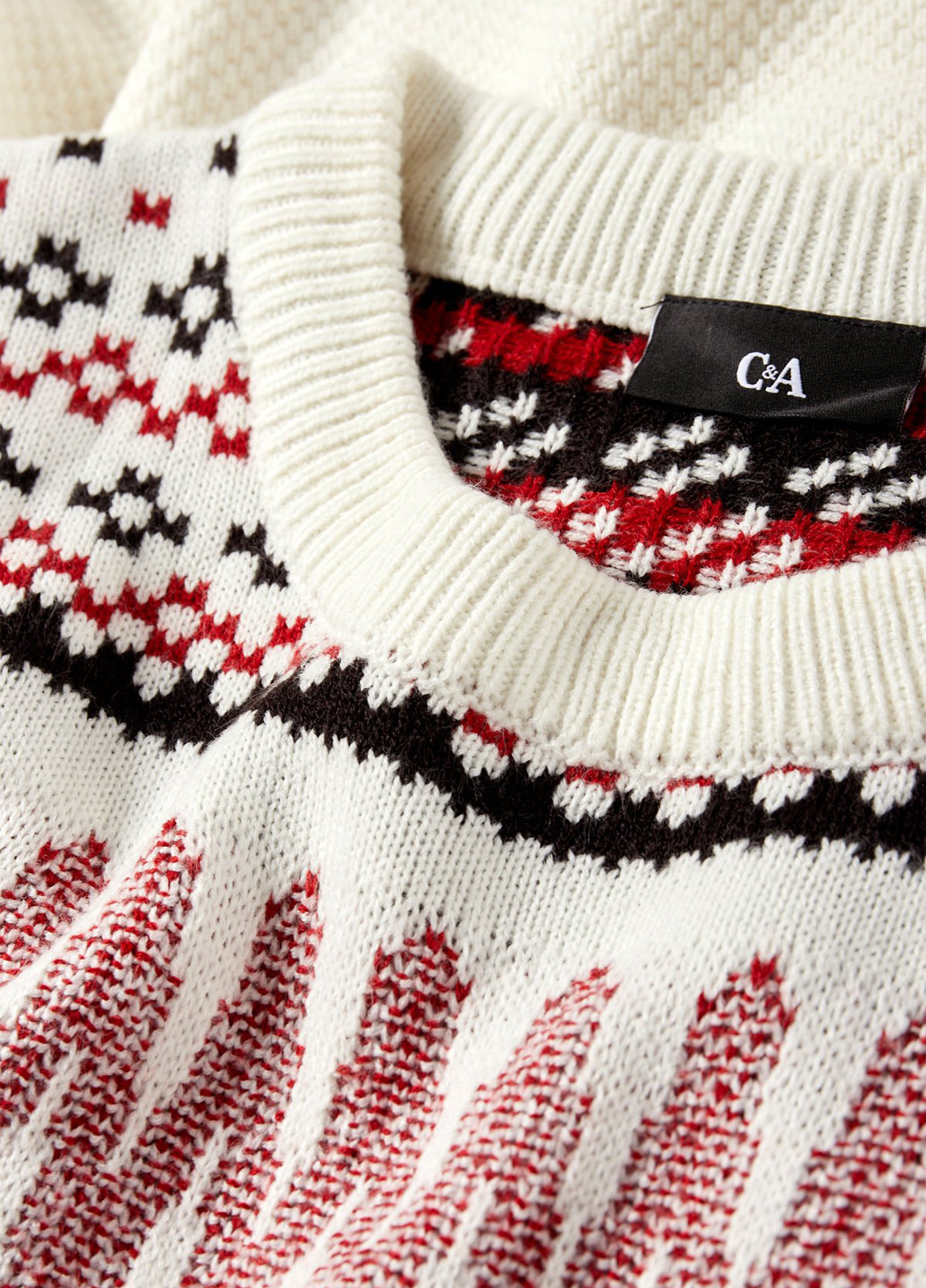 Молочний зимовий джемпер джемпер C&A