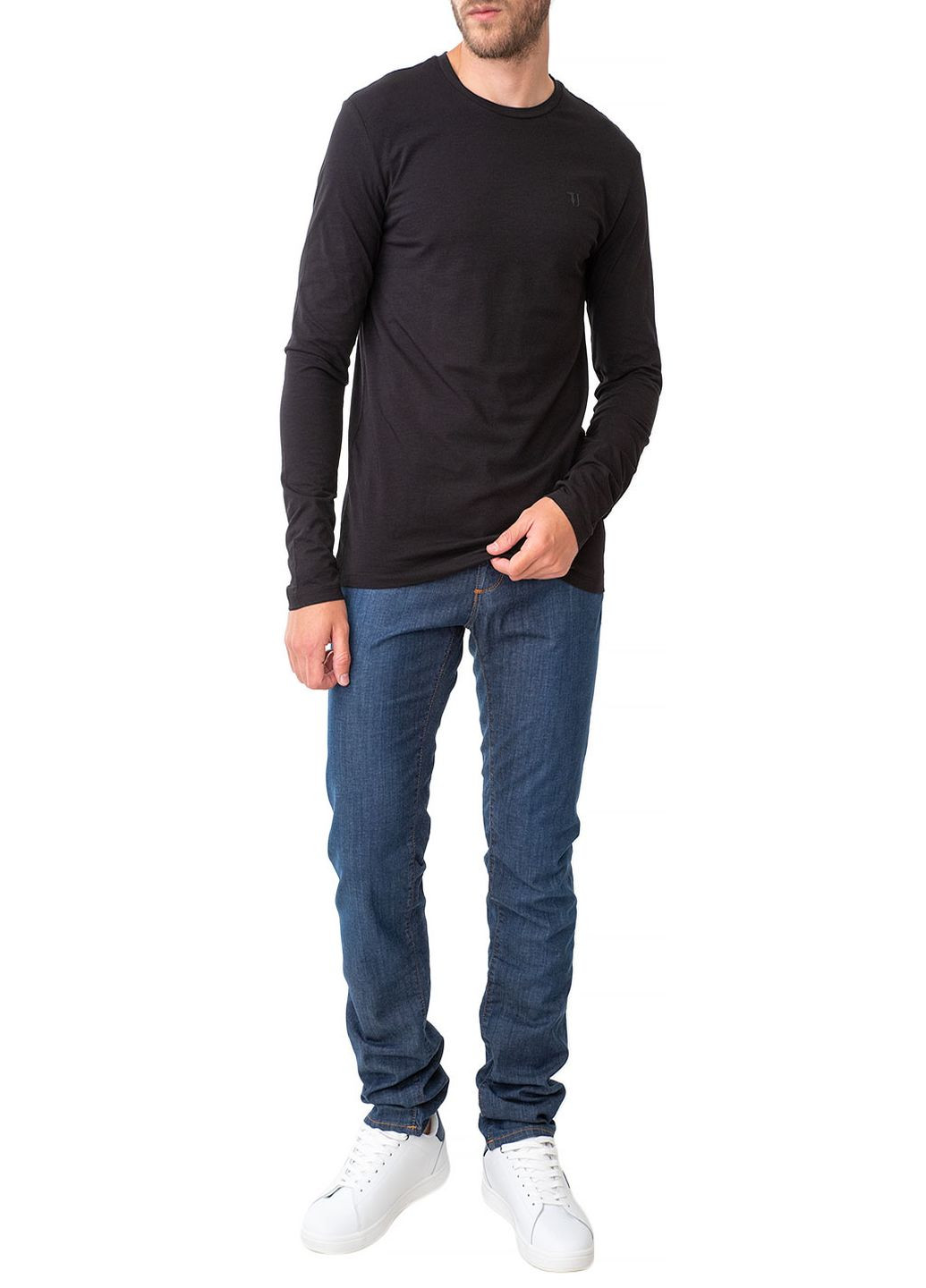 Синие летние джинсы Trussardi Jeans