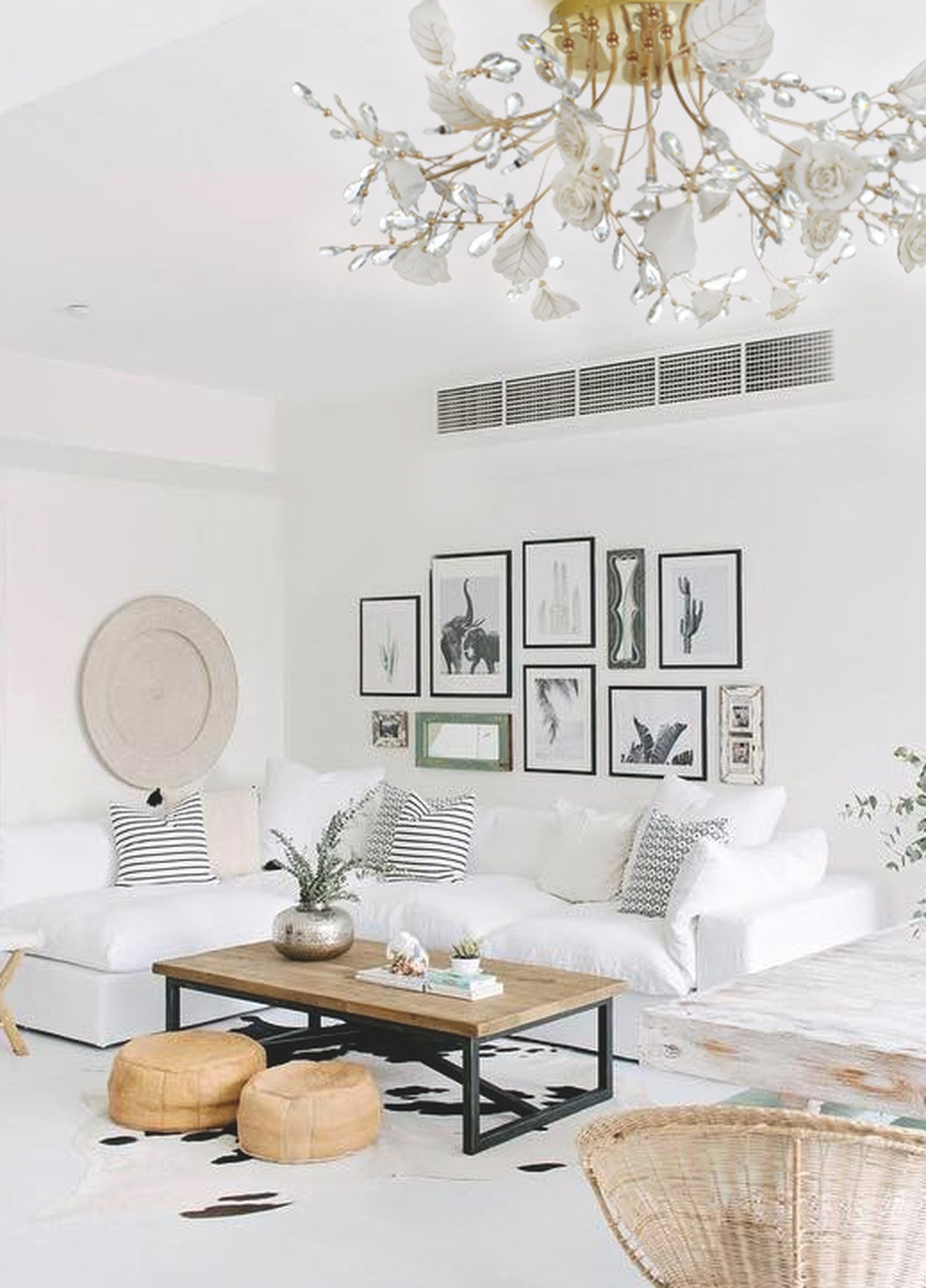 Люстра стельова для спальні флористика галогенна BKL-525C/7 G4 GD Brille (253887015)