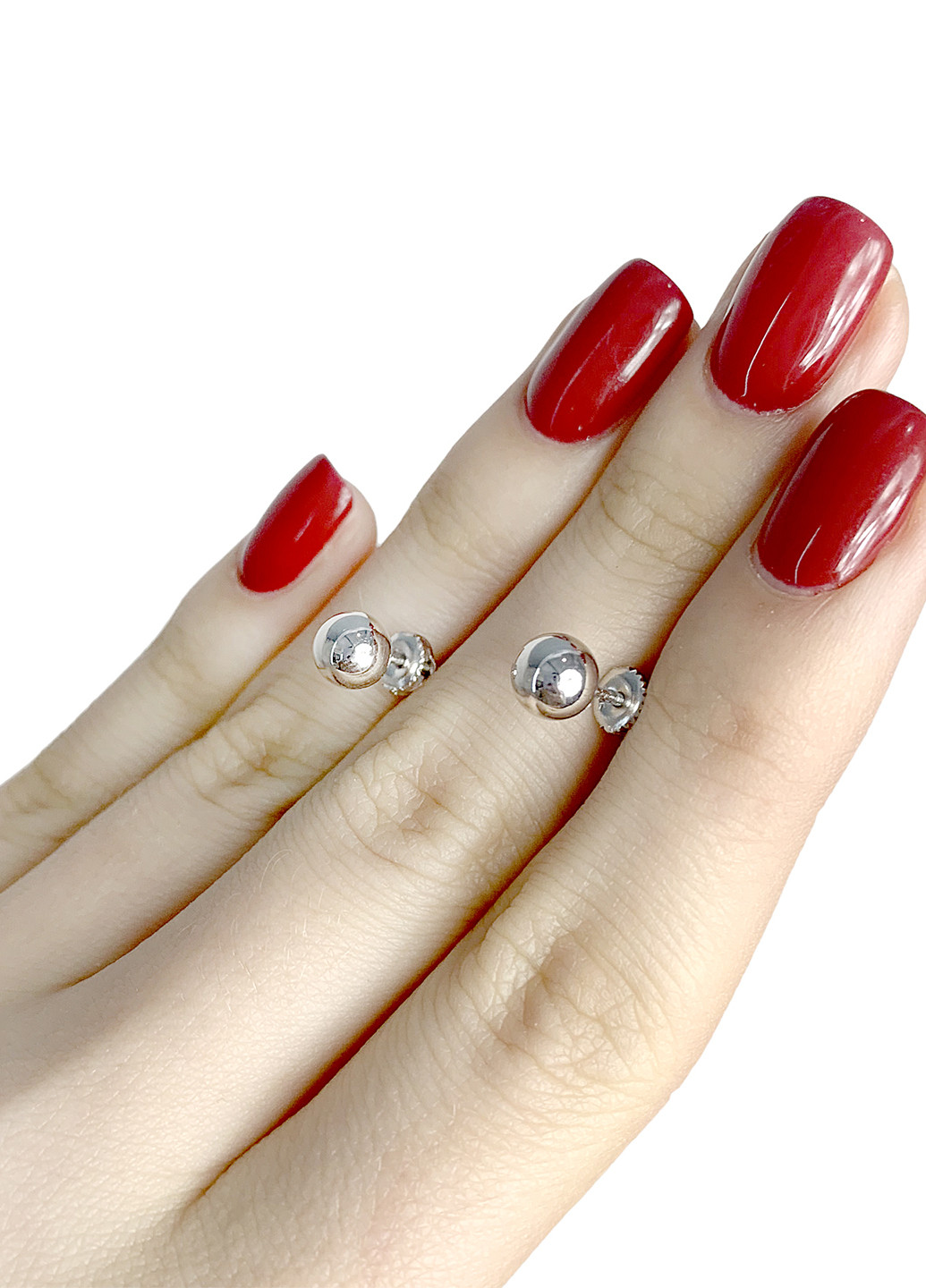 Сережки Silver Flame (164342976)