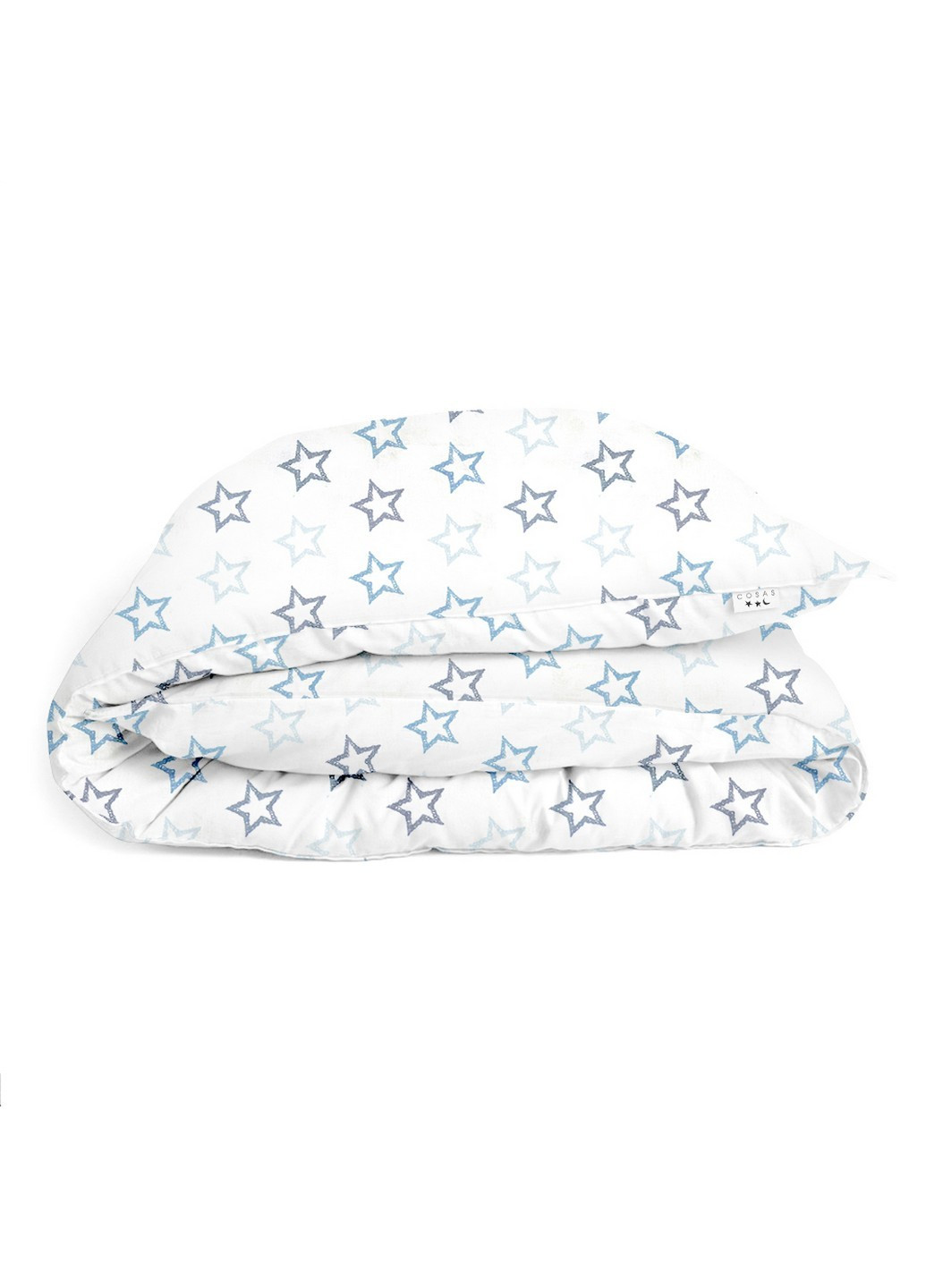 Підліткова постільна білизна STARS CLEAR GREY BLUE GREY (підковдра 160х220 см, наволочка 50х70 см, простирадло 90х200х20 см) Cosas (251801322)