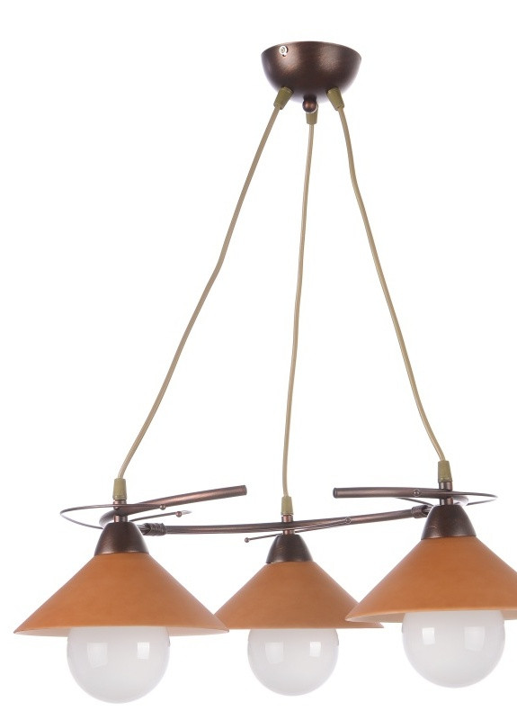 Люстра для кухні підвісна кантрі BKL-188S/3 E27 Brille (253887062)