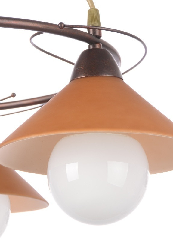 Люстра для кухні підвісна кантрі BKL-188S/3 E27 Brille (253887062)