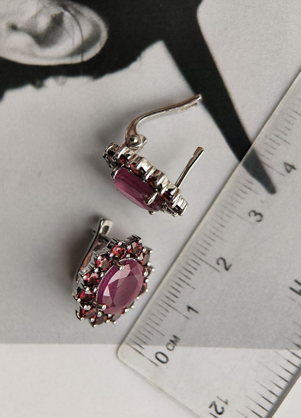 Сережки Silver Flame (369649075)