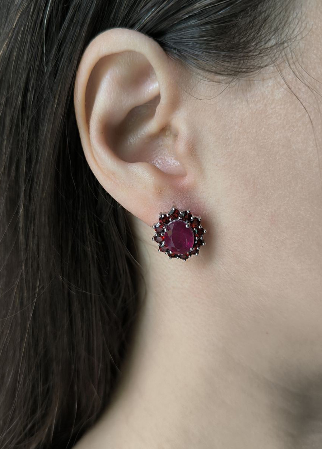 Сережки Silver Flame (369649075)