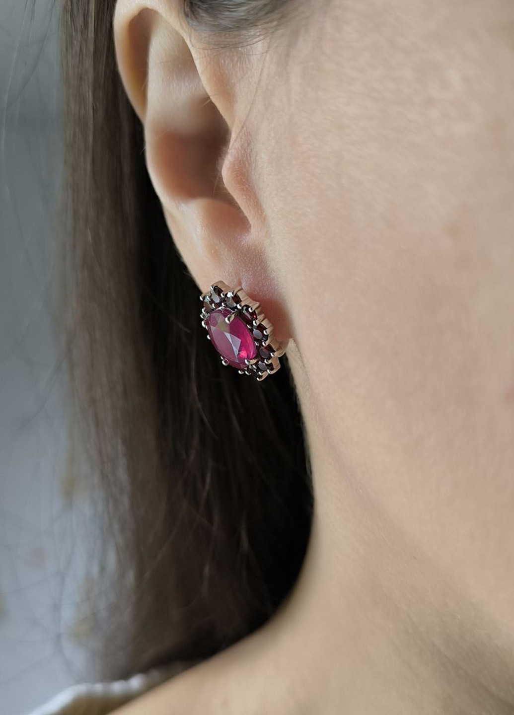 Сережки Silver Flame (369649075)