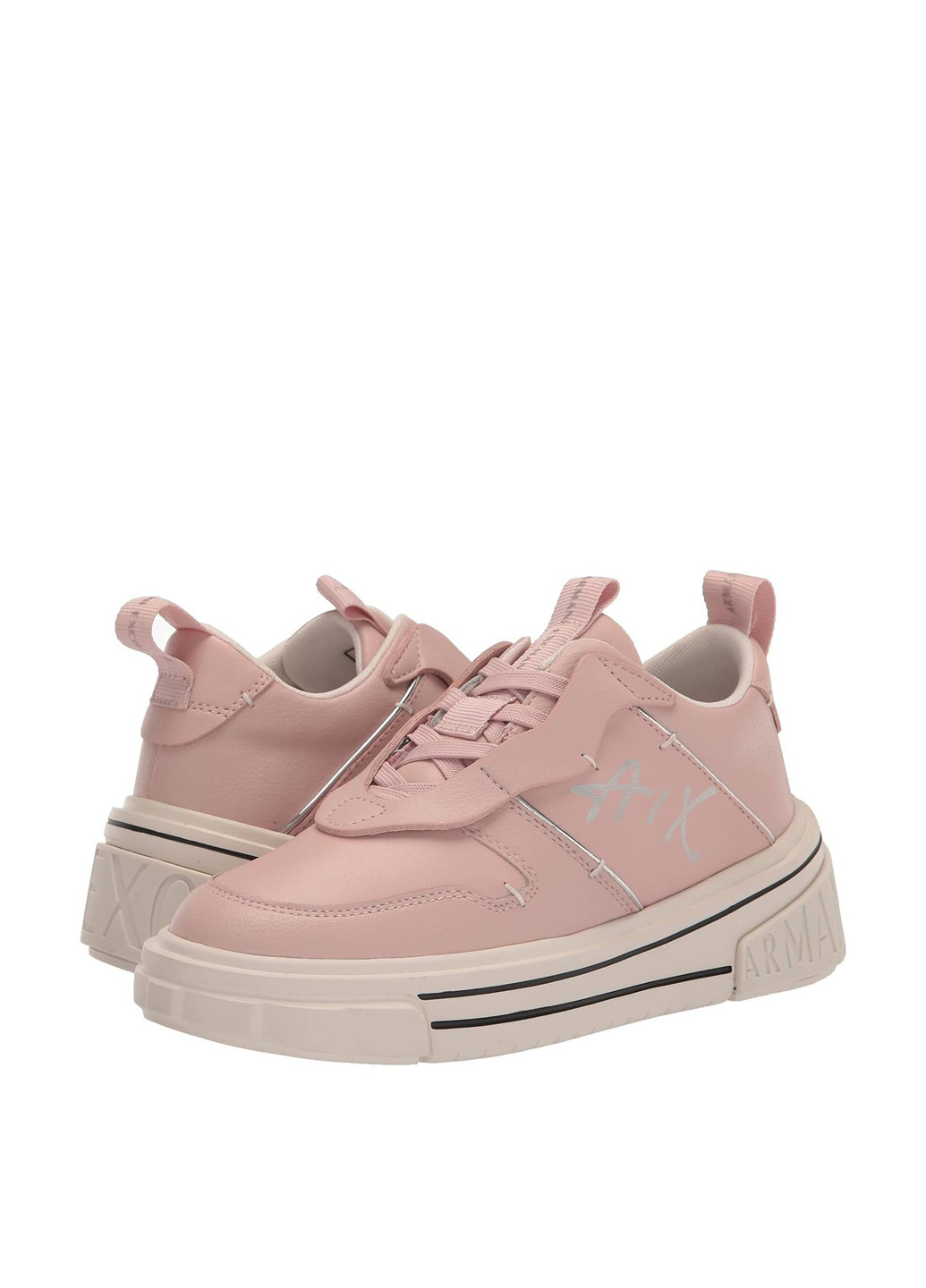 Кросівки Armani Exchange рожеві демісезони (337172063)