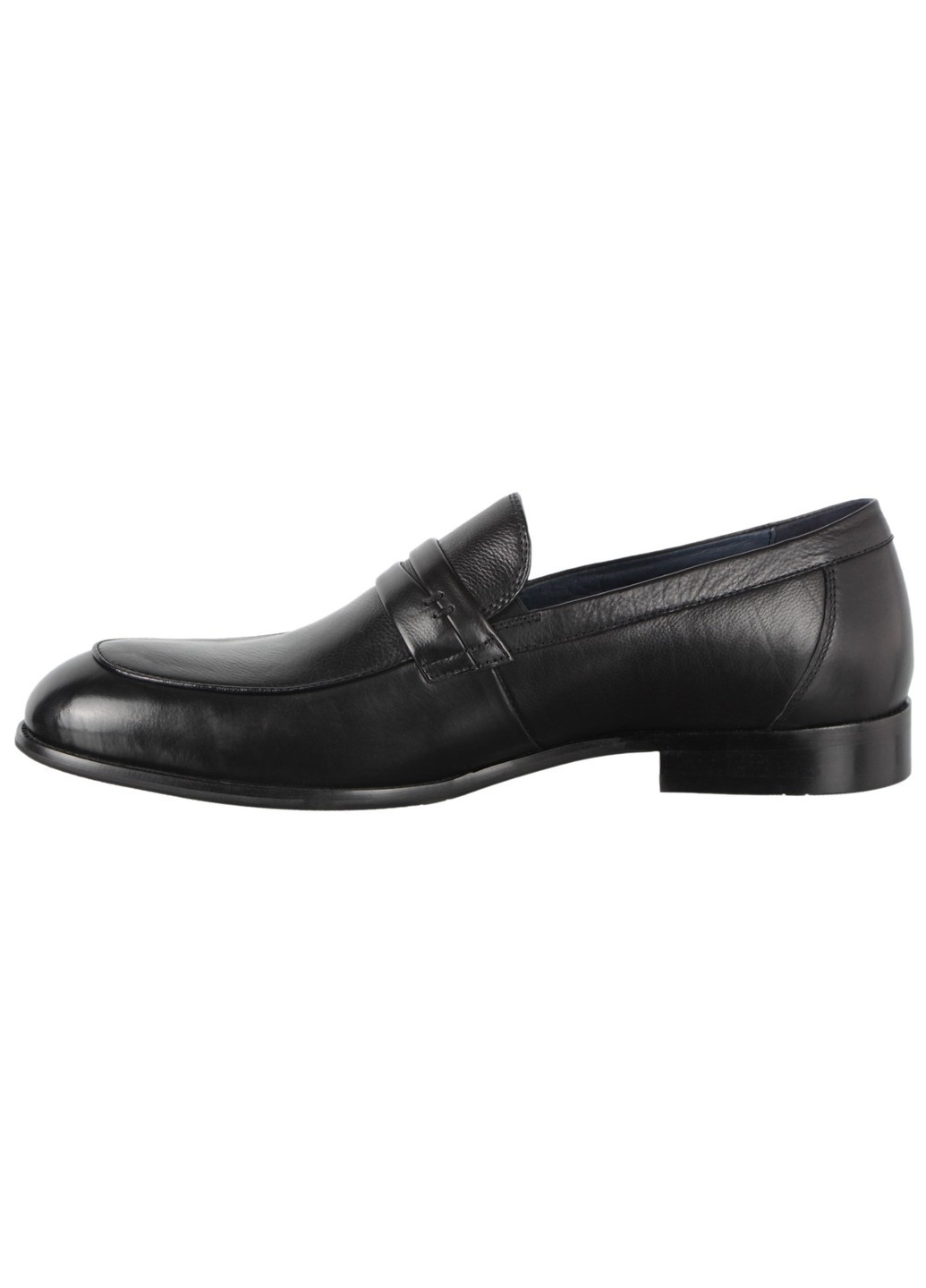 Черные мужские туфли классические 198378 Buts без шнурков