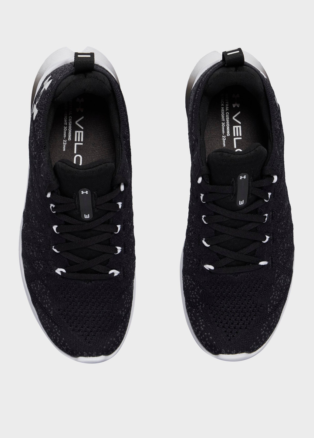 Кроссовки Under Armour чёрные демисезоны (306853565)