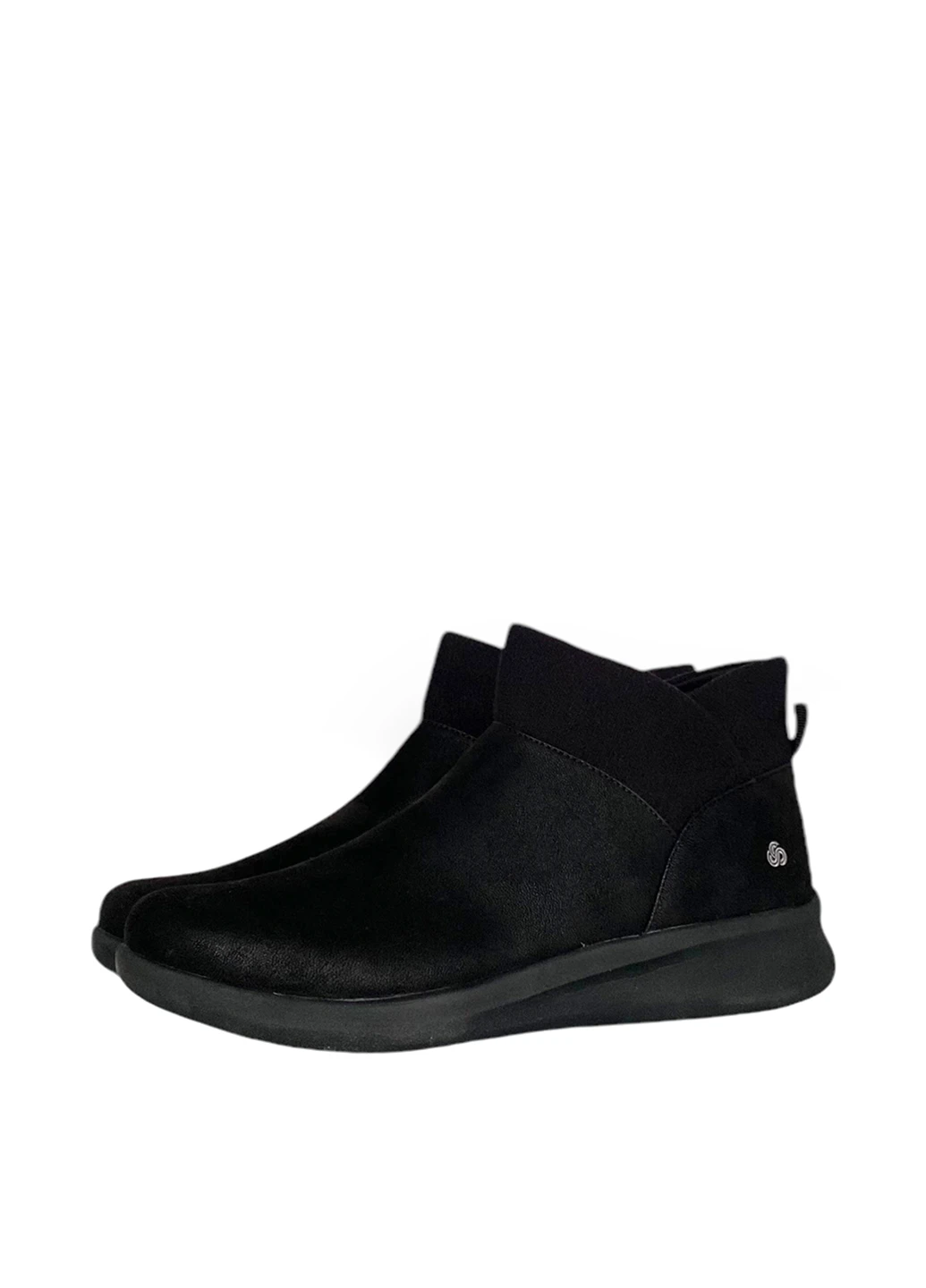 Осенние ботинки Clarks без декора тканевые