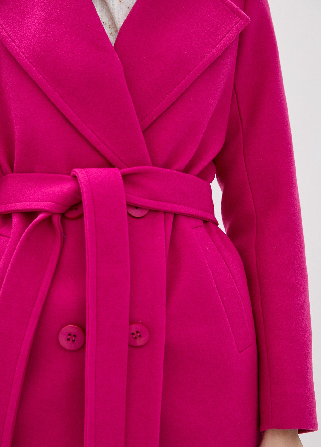 Розовое демисезонное Пальто демисезонное 1799RS DANNA