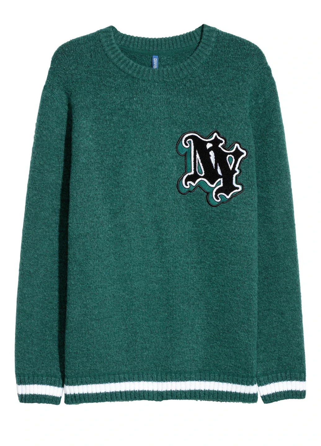 Зеленый демисезонный джемпер джемпер H&M