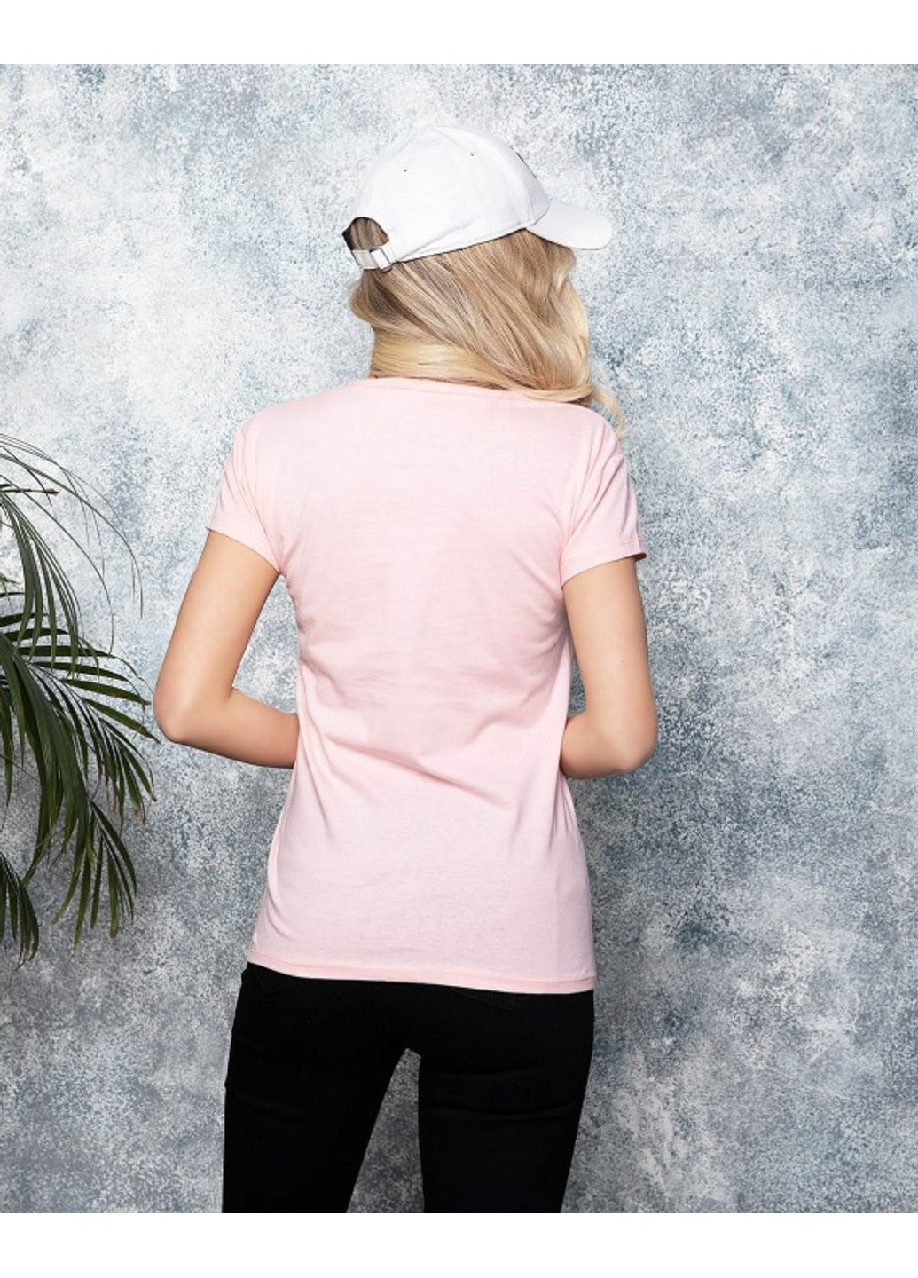 Розовая демисезон футболка wn20-89 m черный ISSA PLUS