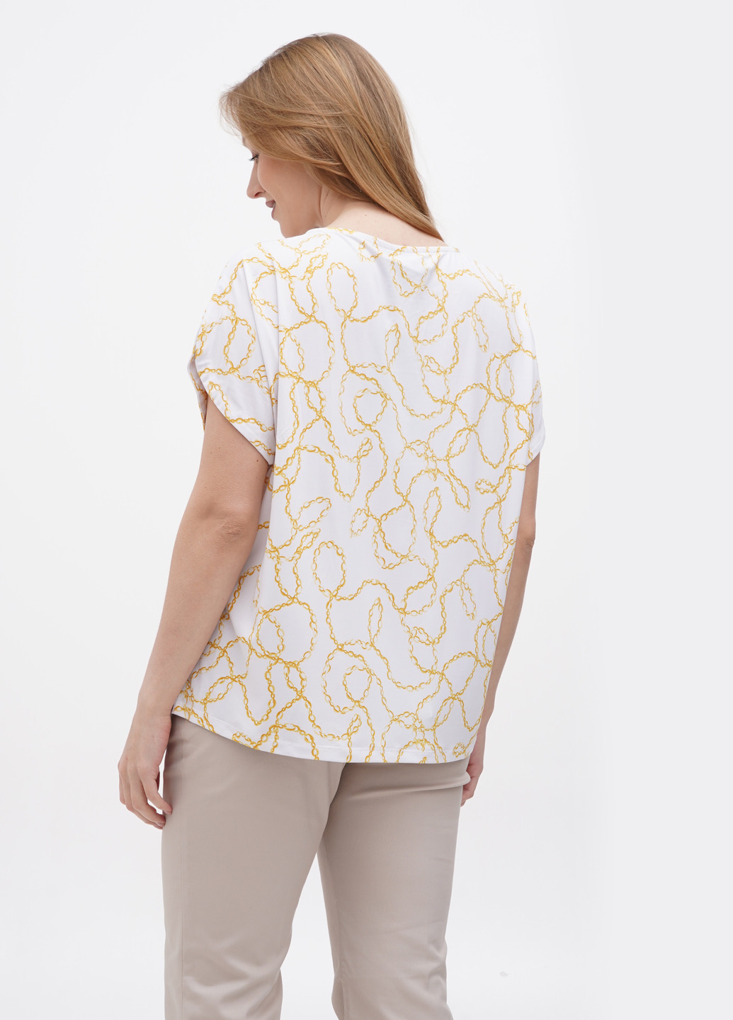 Белая блуза Cortefiel