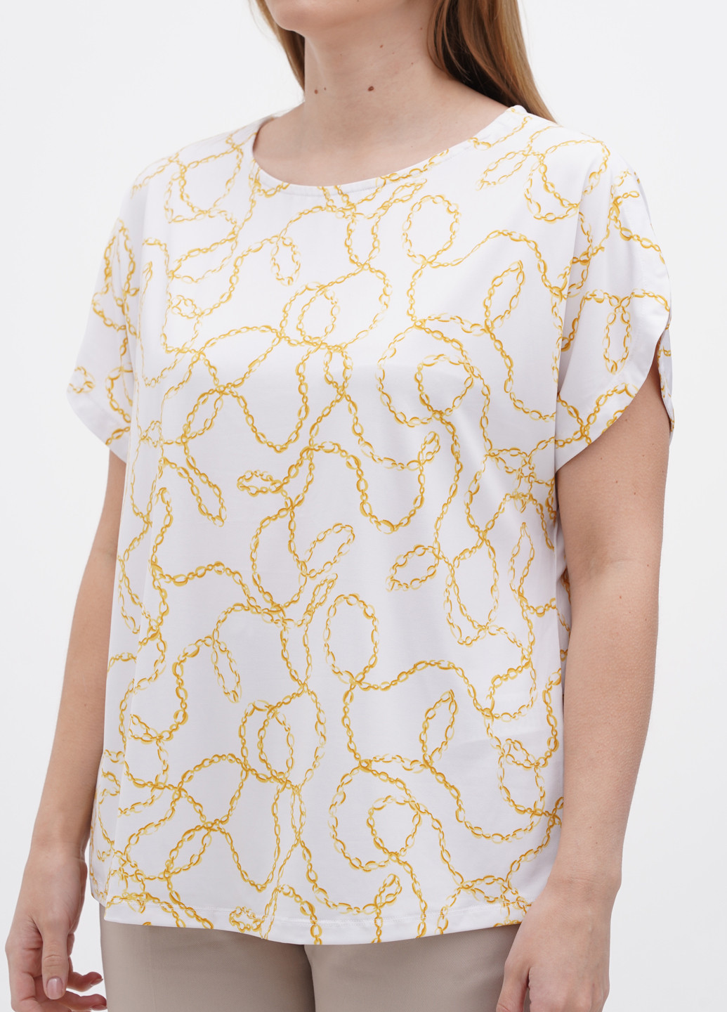 Белая блуза Cortefiel