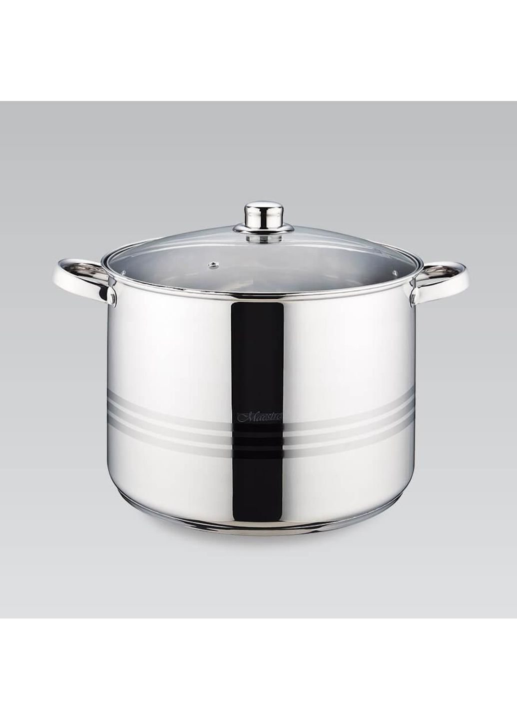 Кастрюля с крышкой MR-3517-14 14 л 30х20 см Maestro (253628942)