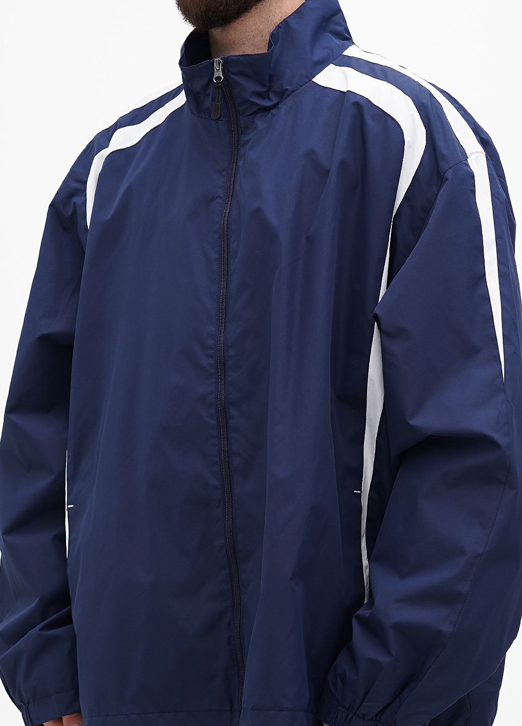 Синяя демисезонная куртка Sport-Tek
