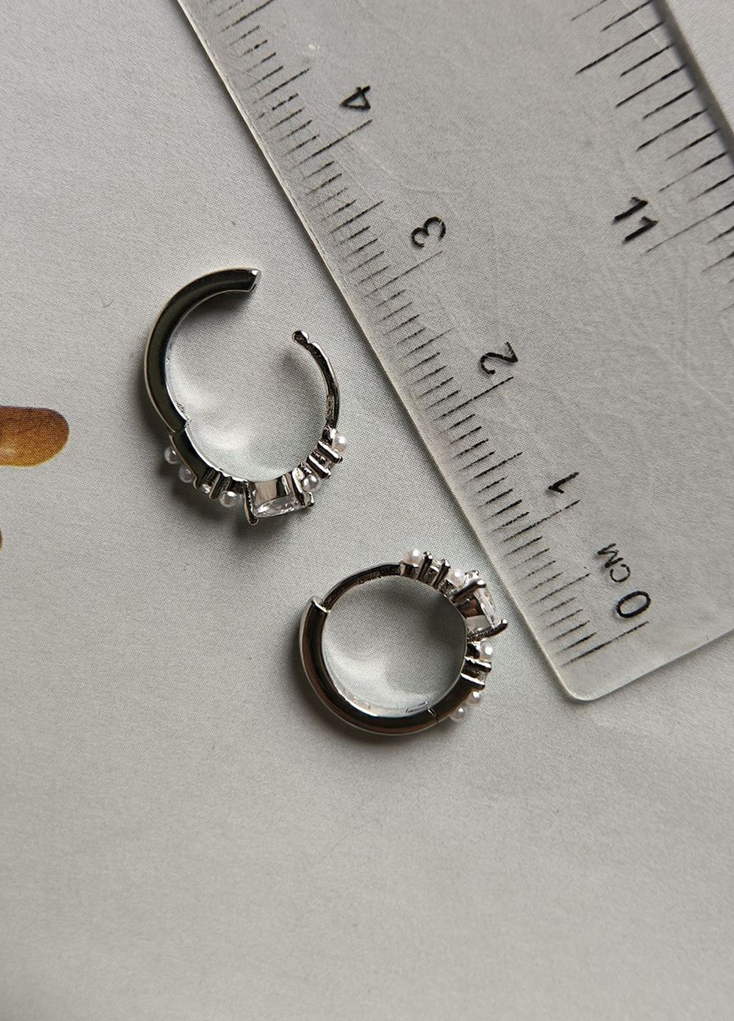 Серьги Silver Flame (350941256)