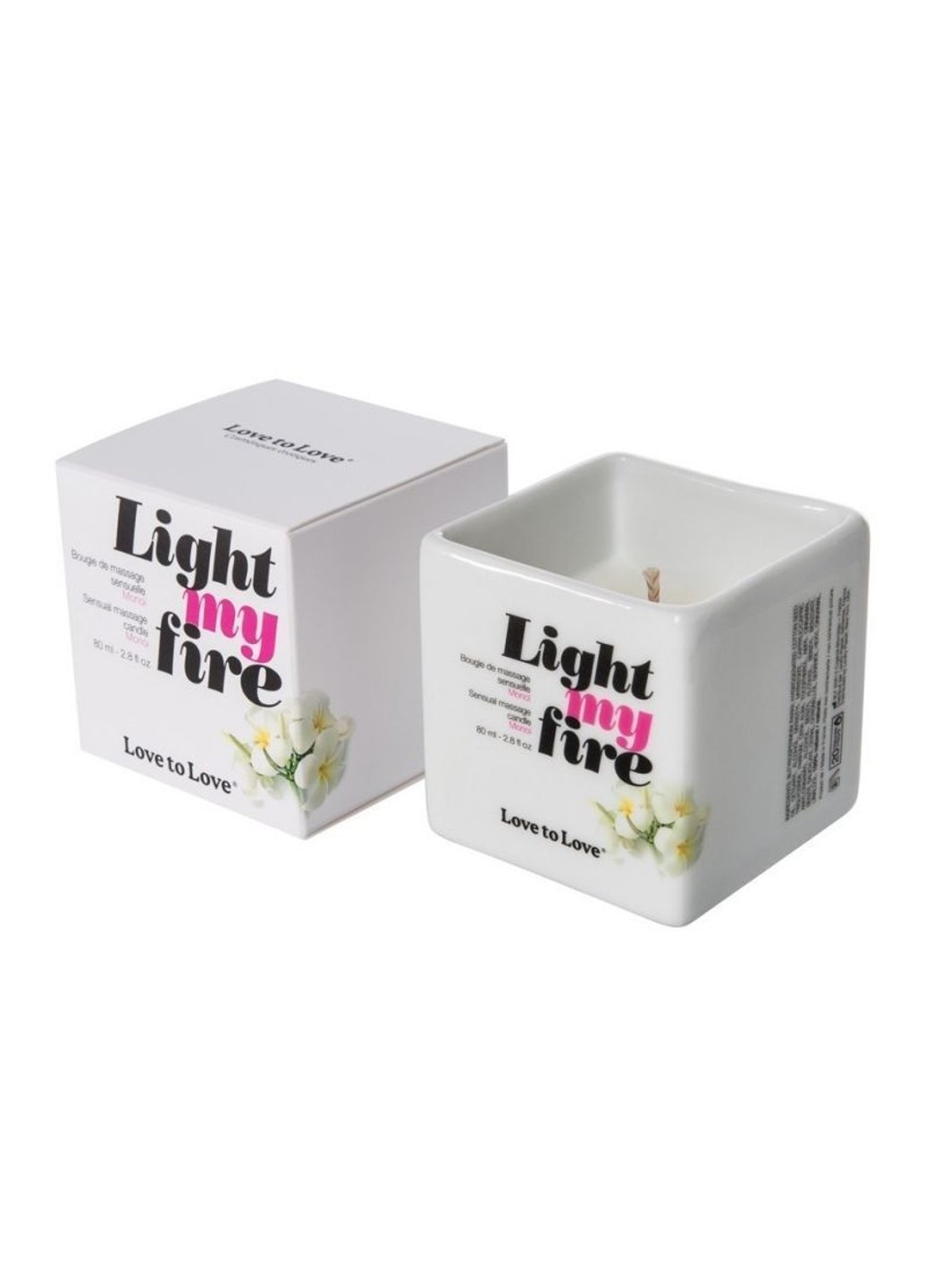 Масажна свічка LIGHT MY FIRE Monoi (80 мл) Love To Love (252383369)