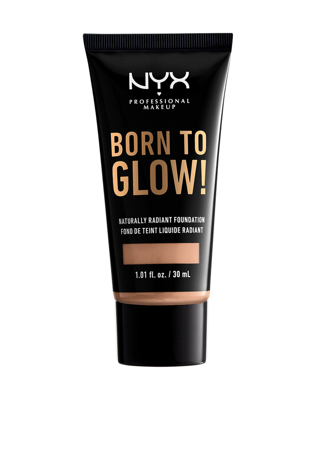 Тональная основа Born to Glow! Foundation №07.5 Soft Beige, 30 мл NYX Professional Makeup (202410471)
