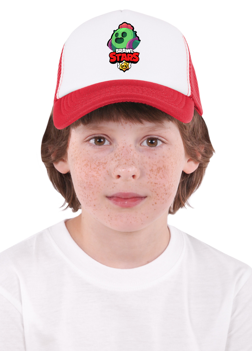 Кепка Тракер детская Спайк Бравл Старс (Spike Brawl Stars) (33404-1030) MobiPrint (220769614)