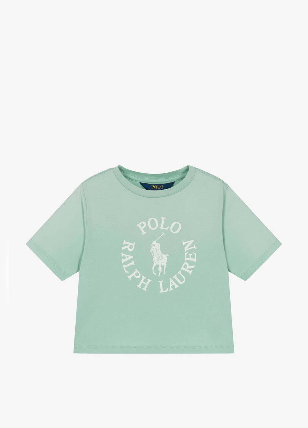 Світло-бірюзова літня футболка Ralph Lauren