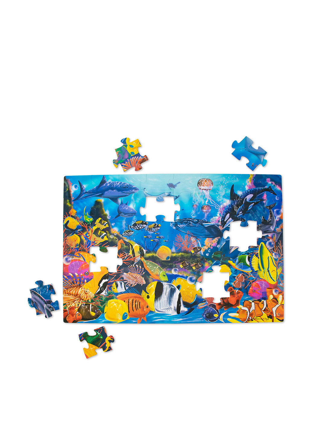 Пазл Водный мир (48 эл.) Melissa & Doug (251711133)