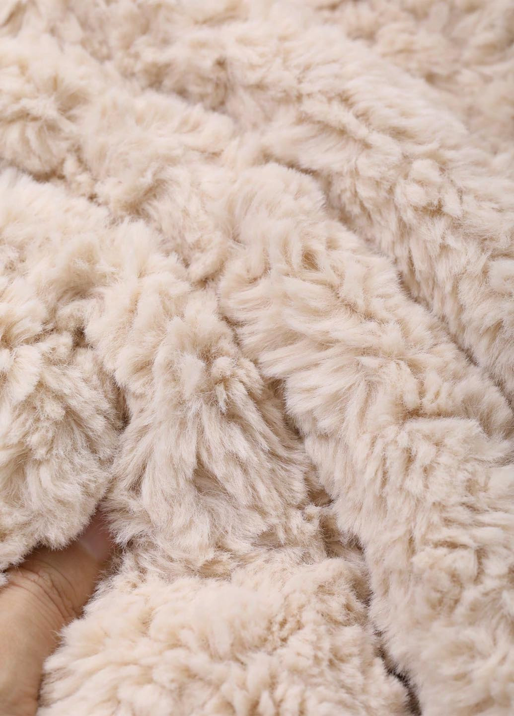 Бежевый свитшот SHEIN однотонный без декора (345558320)