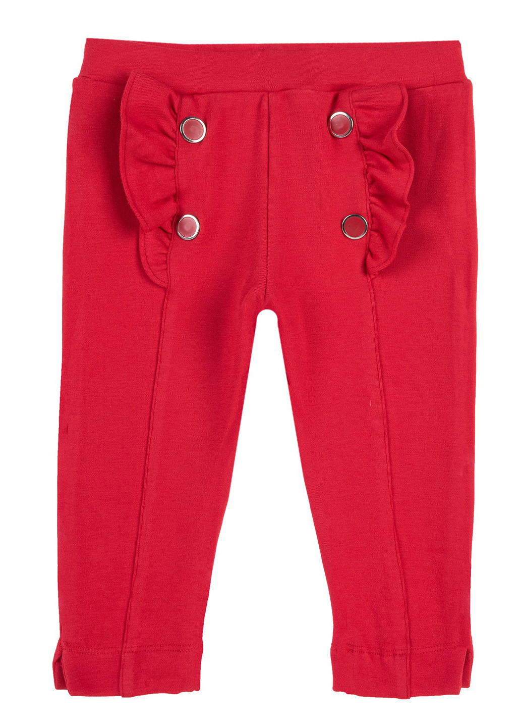 Красные кэжуал демисезонные зауженные брюки Chicco