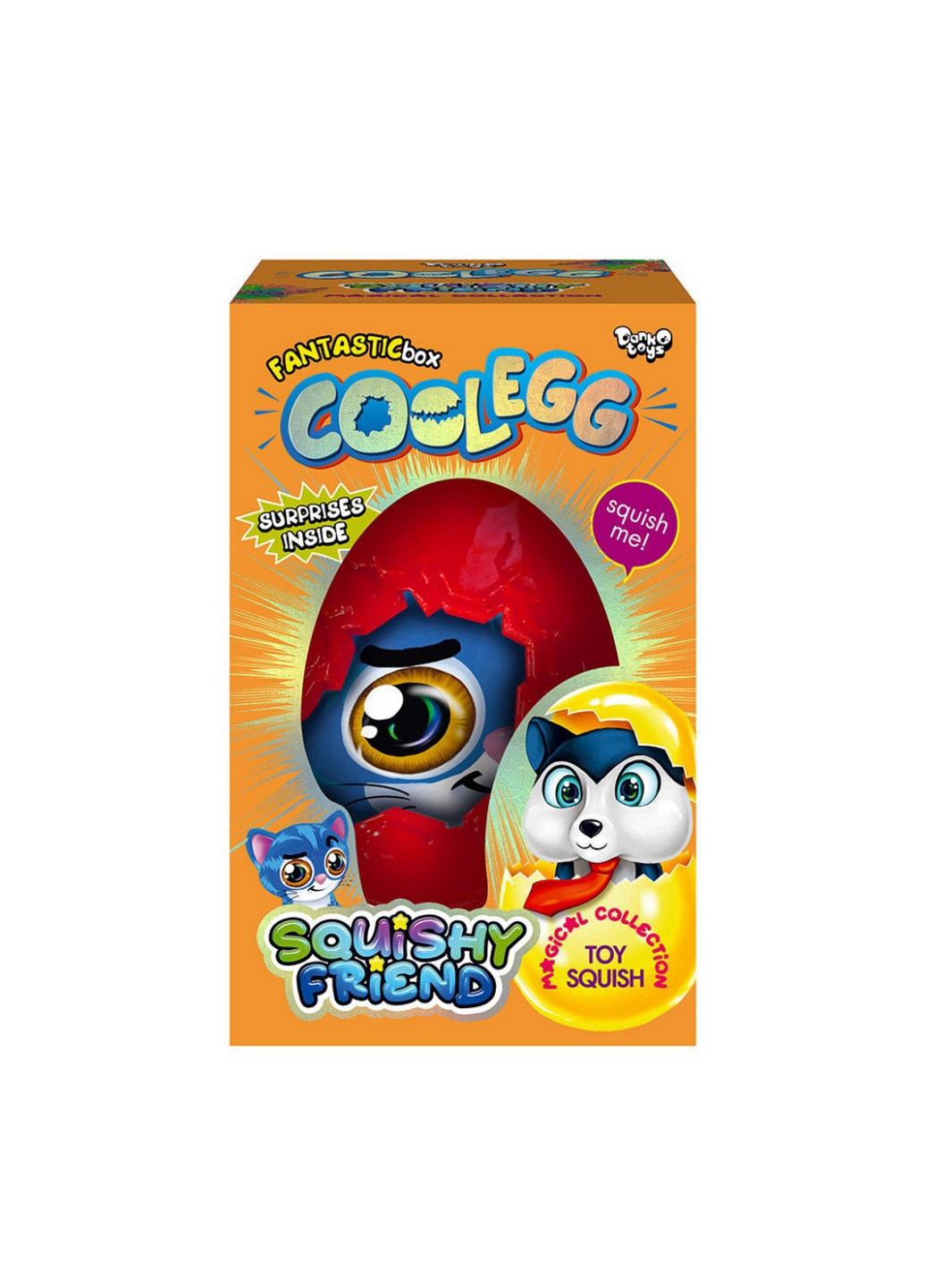 Набір дитячий креативної творчості "Яйце" 25х18х18 см Danko Toys (253659850)