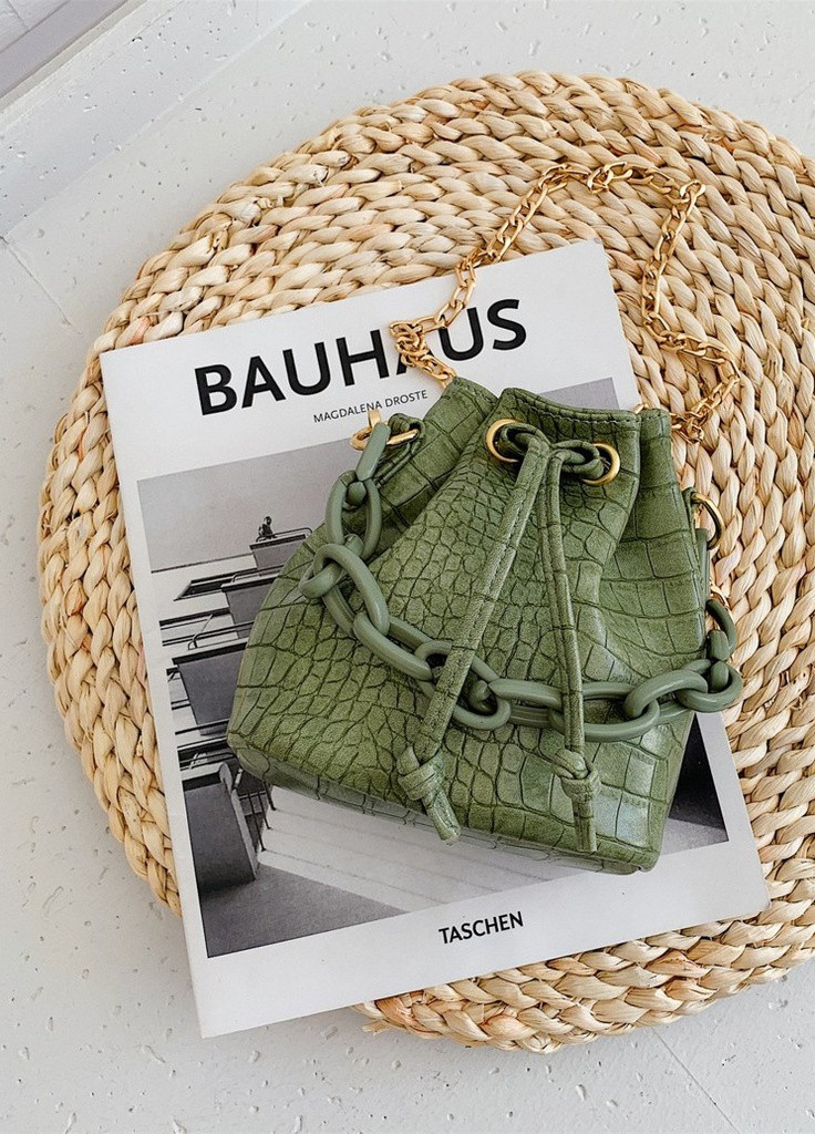 Сумка женская pouch Retro, зеленый Berni Fashion (232380816)