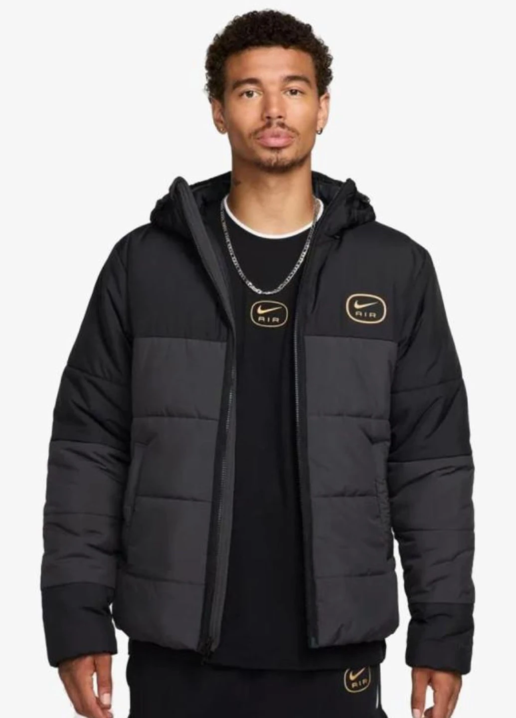 Комбинированная демисезонная куртка hm0198-010 Nike M NSW SW AIR SYN