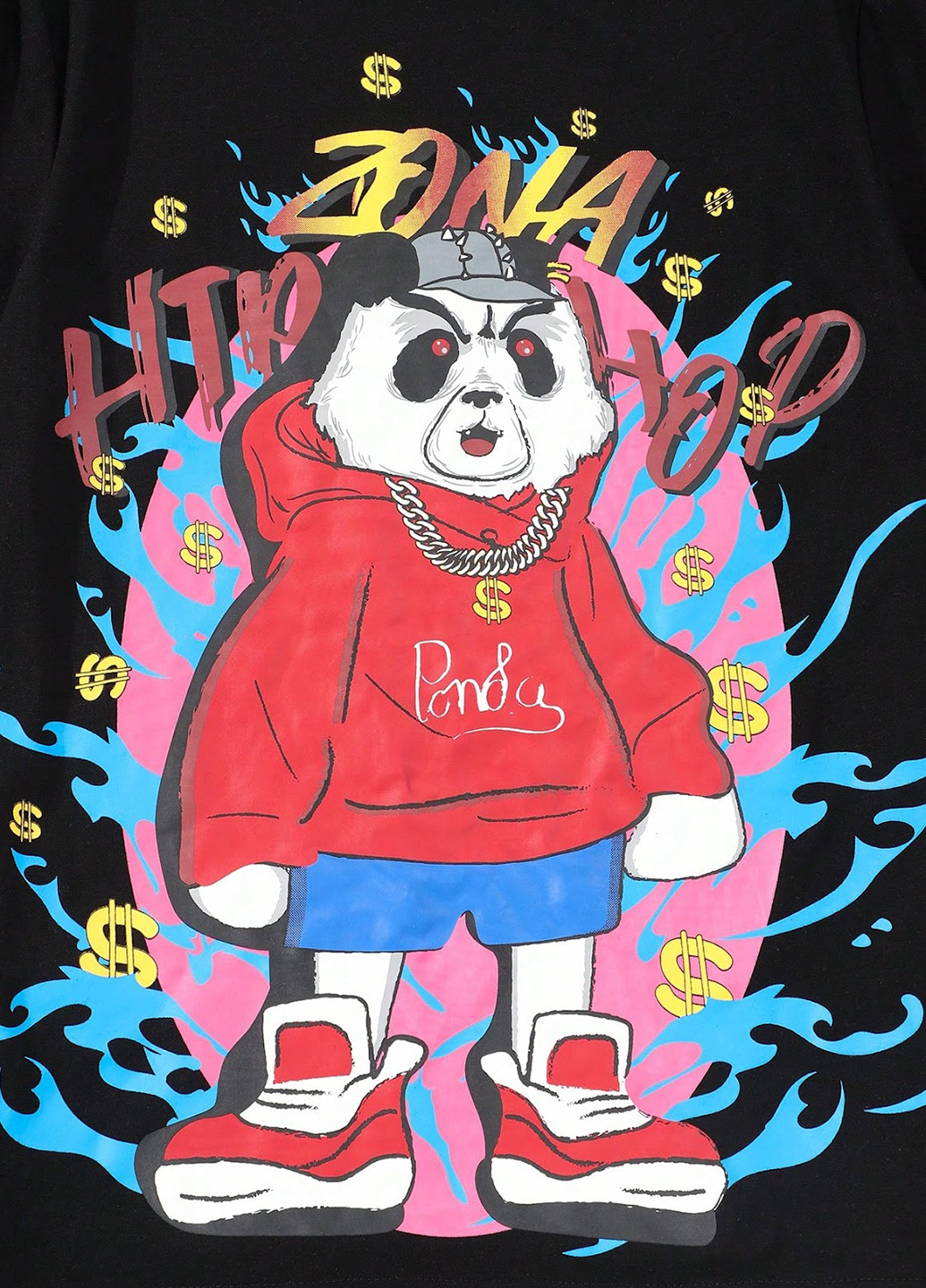 Чорна літня футболка SHEIN