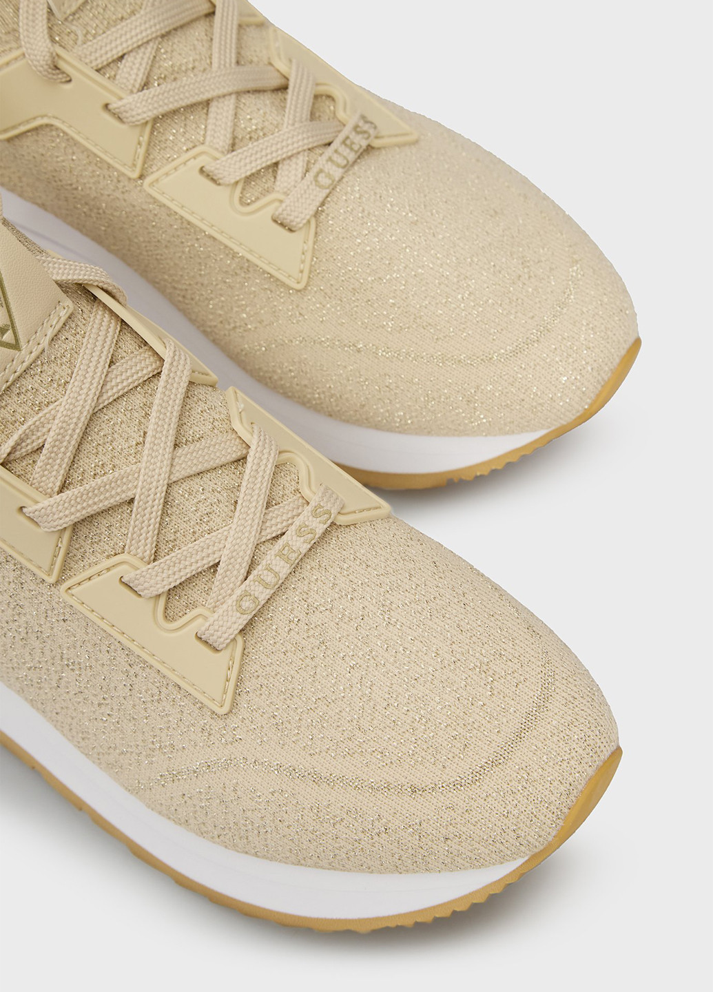 Кроссовки Guess бежевые демисезоны (343745399)