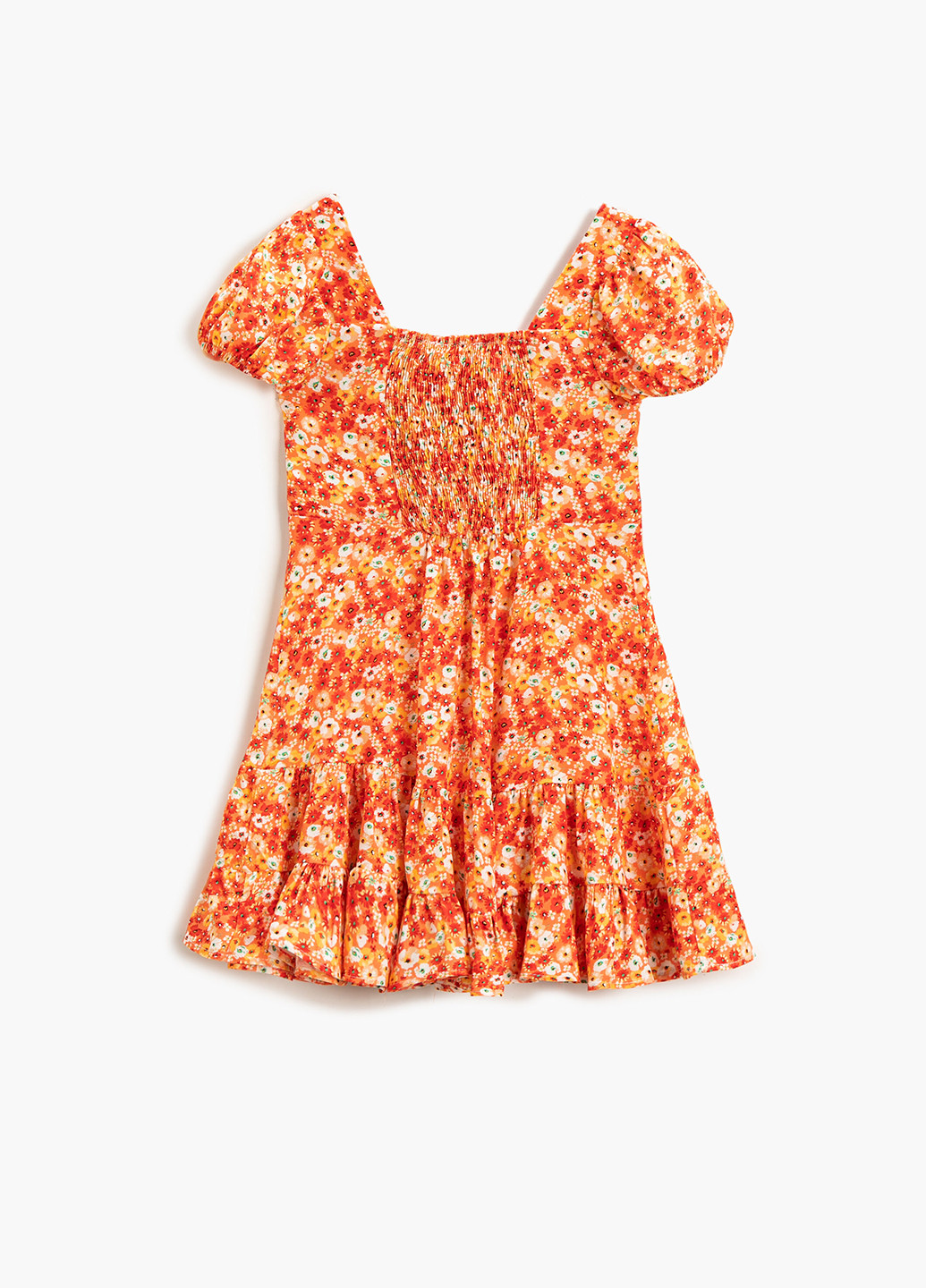 Оранжевое платье KOTON (258756202)